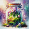 Erwachen im Glas by Pixxchicks 90x90 mit 350 Farben - Artifey Studio