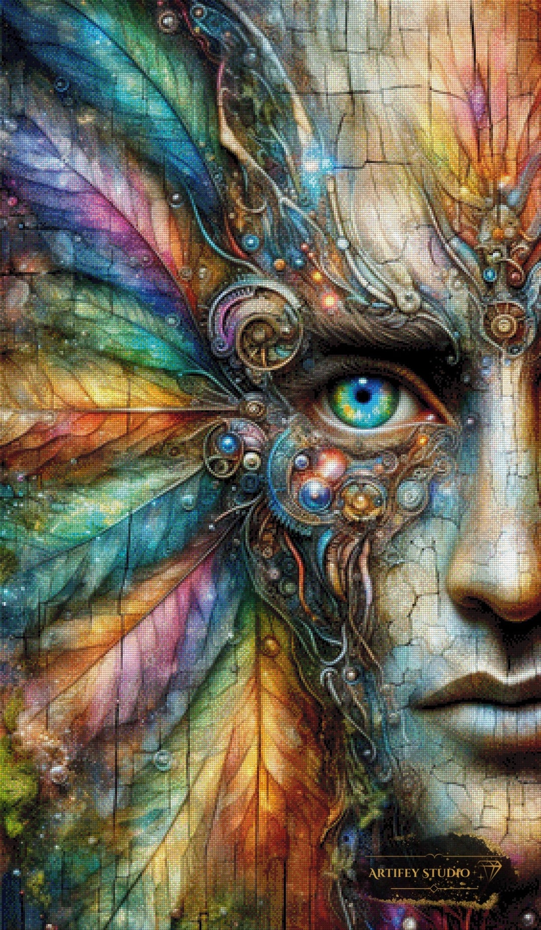 Aion der Farben by MAD 70x120 mit 340 Farben Artifey Studio