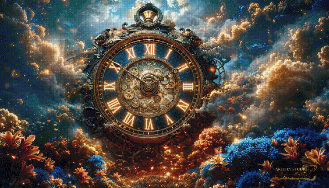 Time Collaps by Daye 140x80 mit 230 Farben