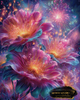 Flowers Fireworks by Artifey 80x100 mit 250 Farben - Artifey Studio