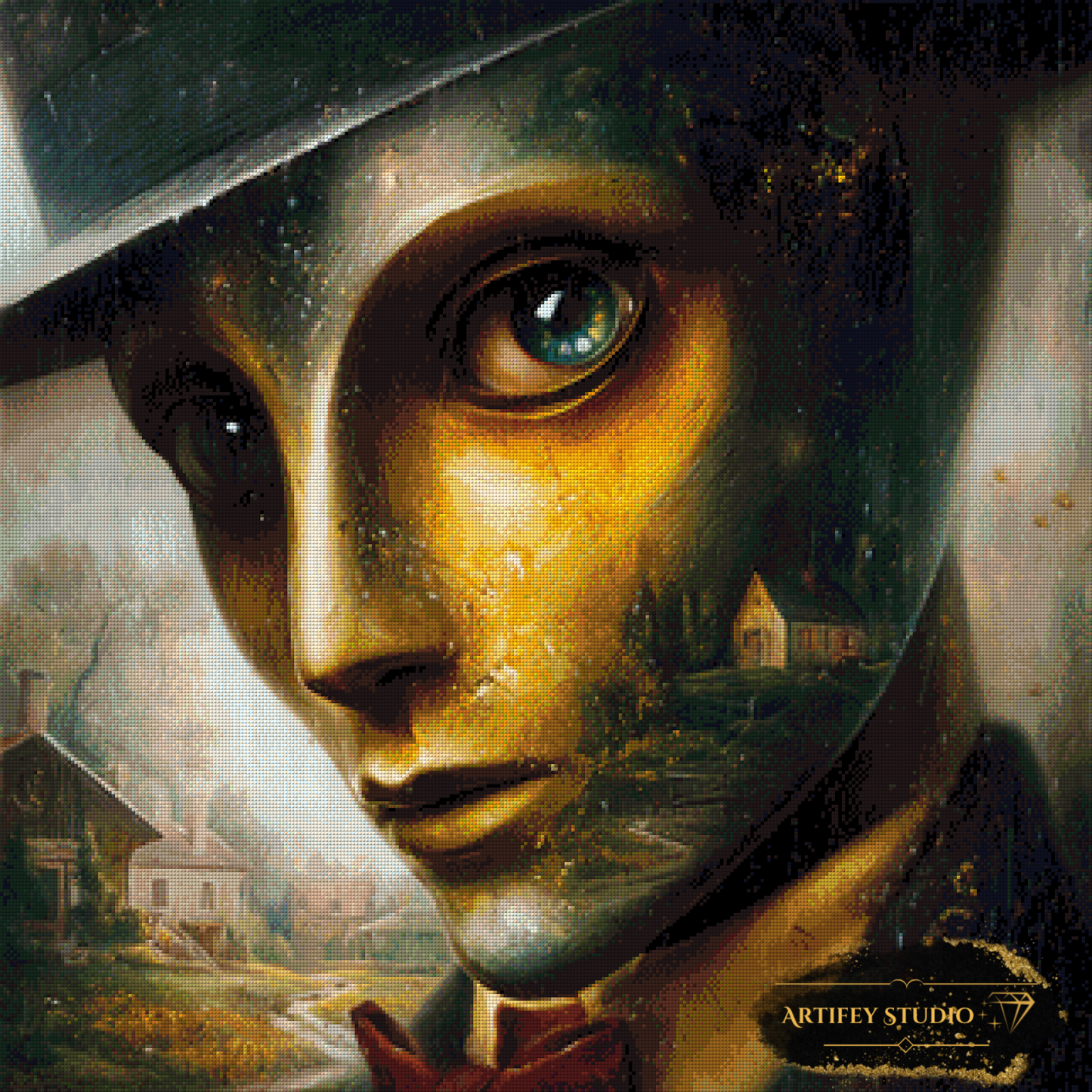 Mister Strange by Skyler 80x80 mit 140 Farben