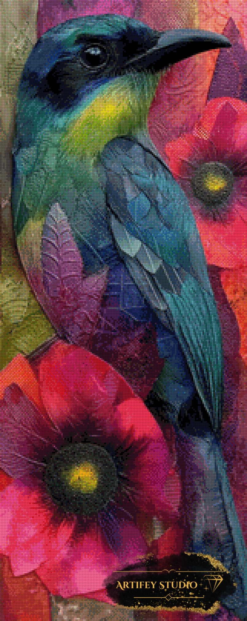 Skipper by Morrigan 40x100 mit 230 Farben - Artifey Studio