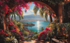 The Porch View by Artifey 160x100 mit 350 Farben - Artifey Studio