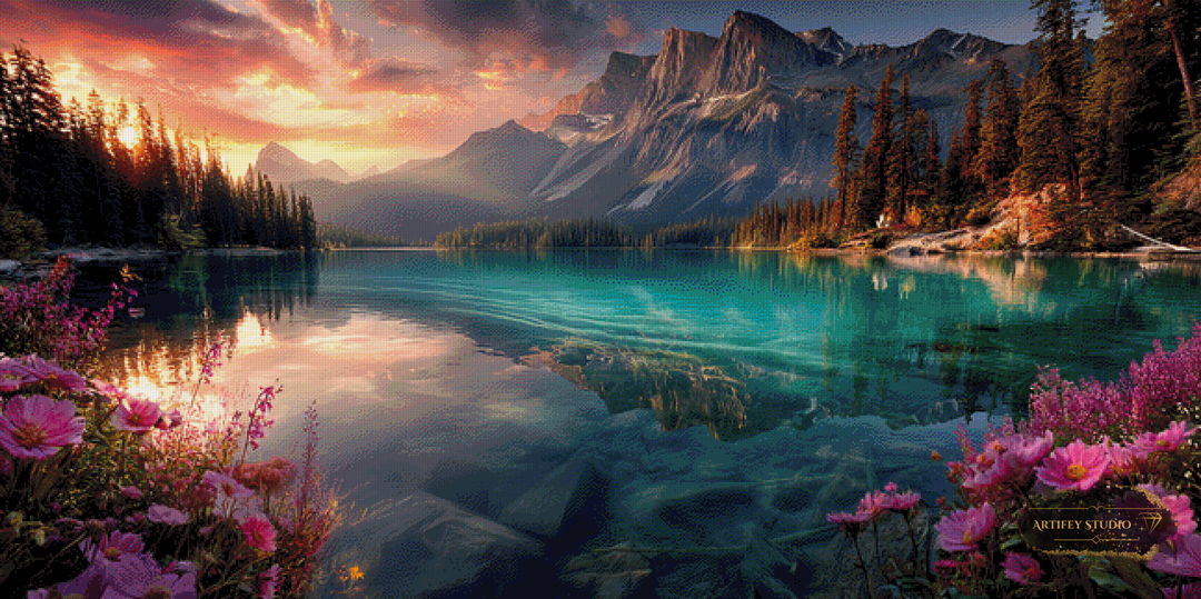 Natures vibes by Artifey 160x80 mit 300 Farben - Artifey Studio