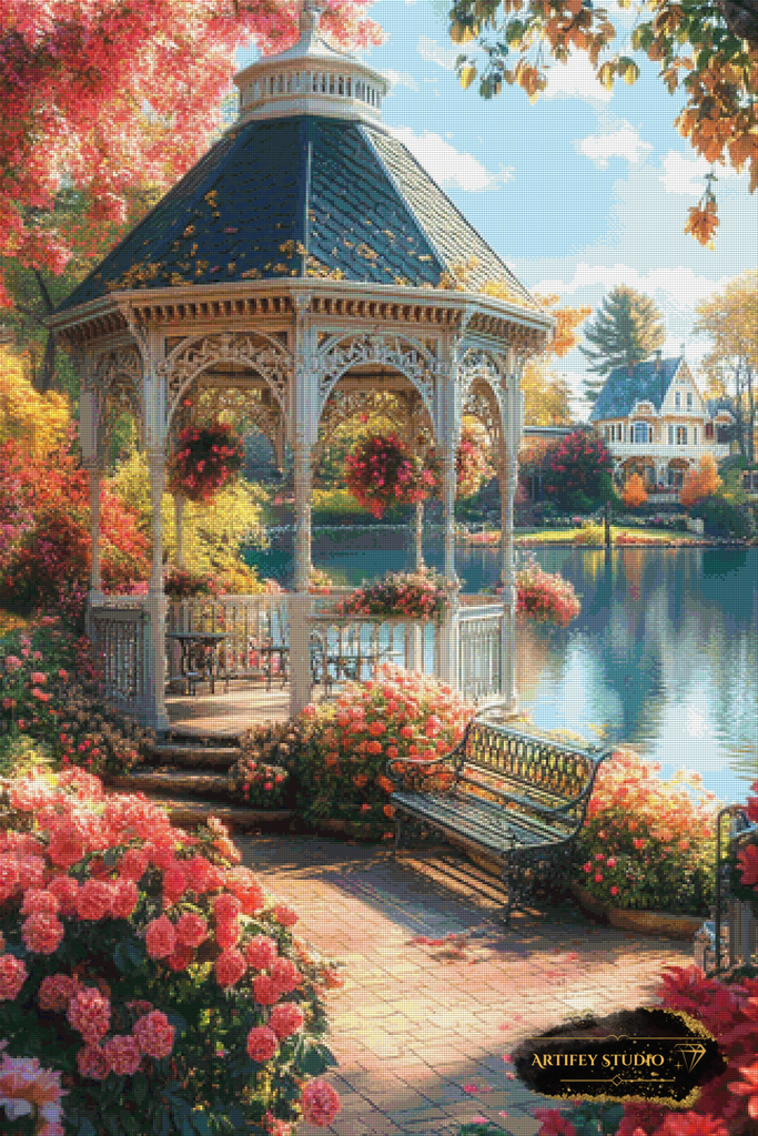 Pärchen Paradies by Artifey 80x120 mit 290 Farben - Artifey Studio