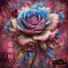 Rose des Gleichgewichts by Mirael 90x90 mit 220 Farben - Artifey Studio