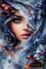 Hidden by Mirael 80x120 mit 250 Farben - Artifey Studio