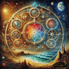 Time of Magic by Artifey 110x110 mit 330 Farben - Artifey Studio
