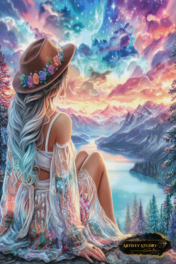 Relax in the nature by Artifey 80x120 mit 250 Farben - Artifey Studio