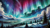 Polarlichtserenade by Artifey 140x80 mit 210 Farben - Artifey Studio