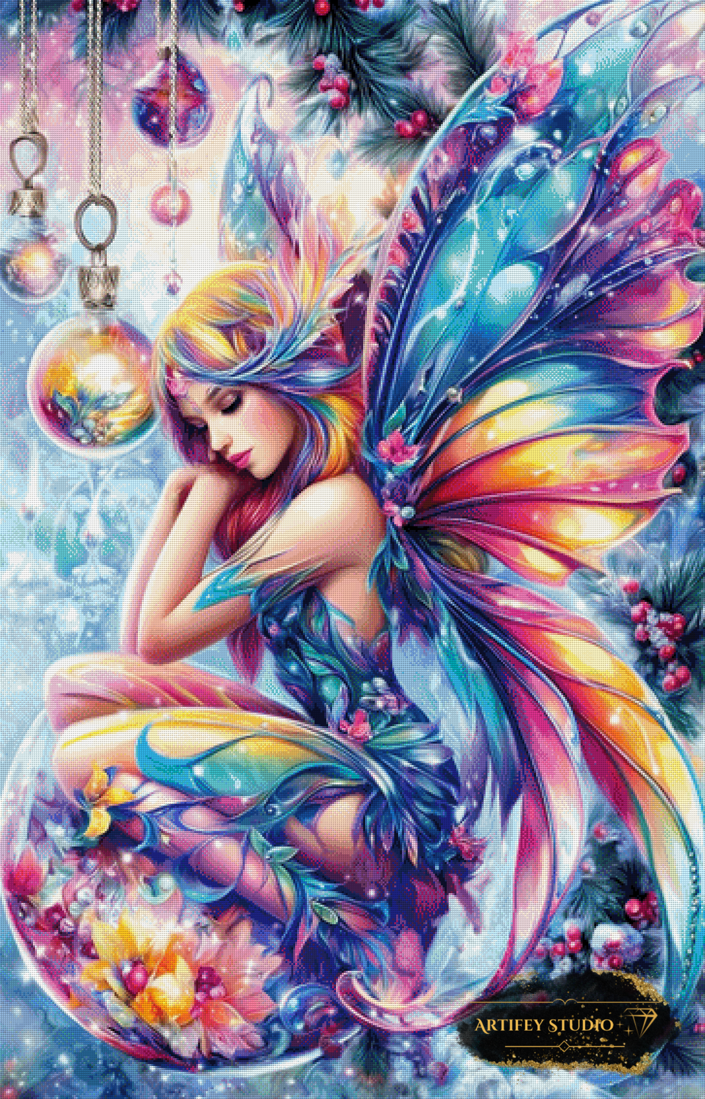 Rainbow Fairy by Mirael 90x140 mit 360 Farben