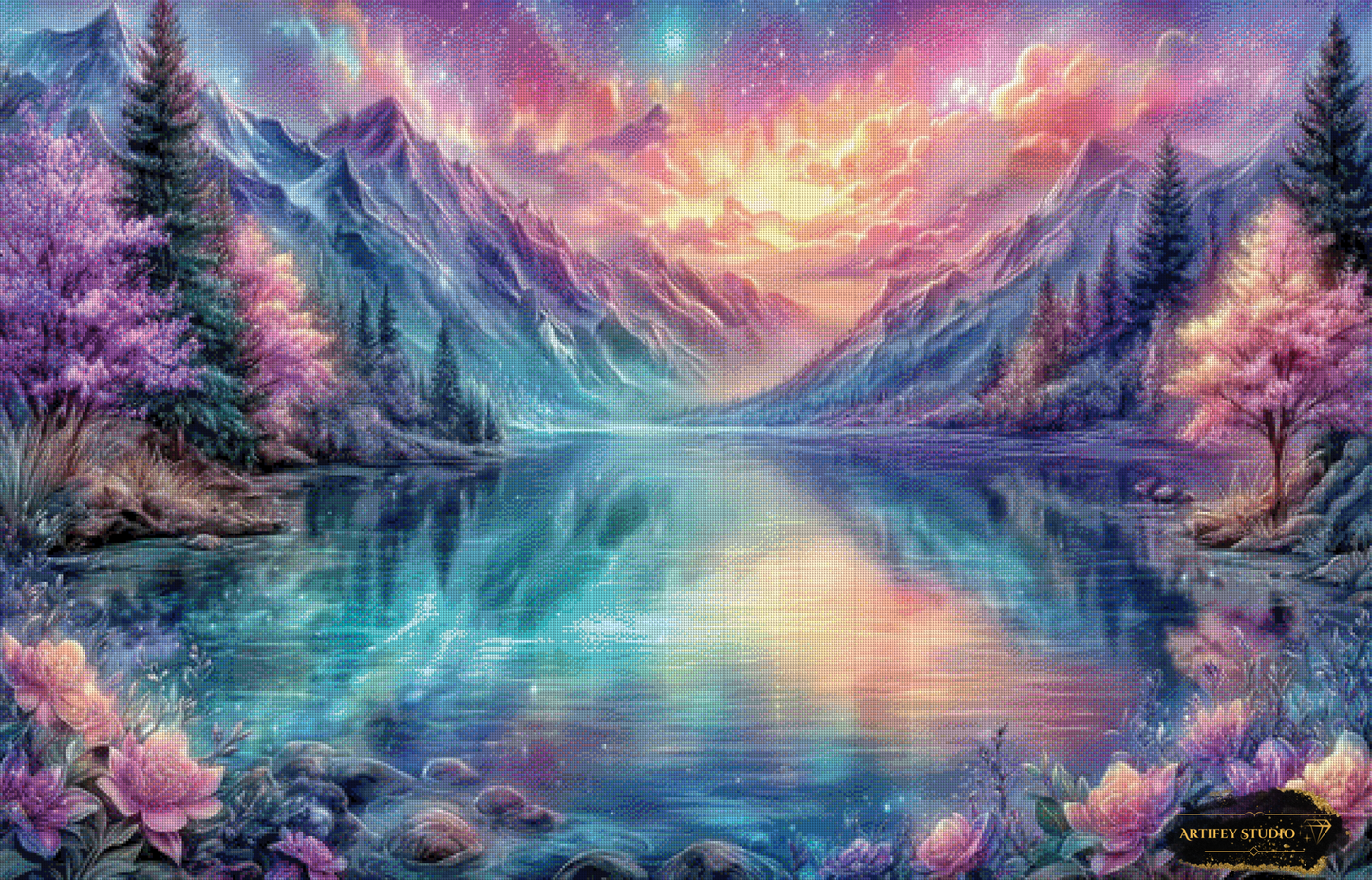 The magic place by Artifey 140x90 with 240 colors