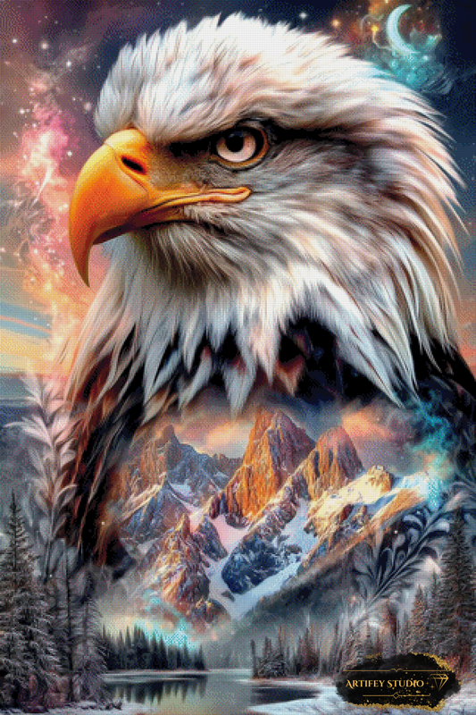 Eagle's Eye by Artifey 80x120 with 300 colors
