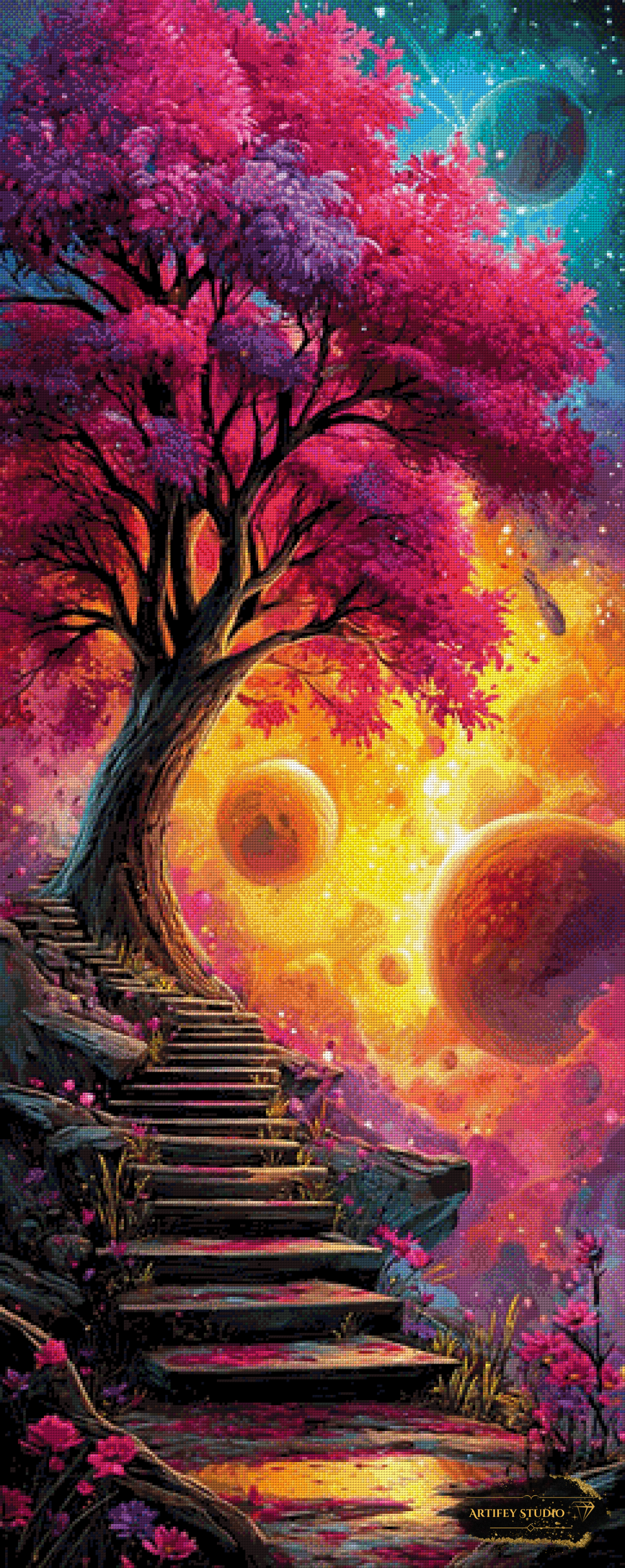 Dreamroot by Artifey 60x150 mit 300 Farben - Artifey Studio