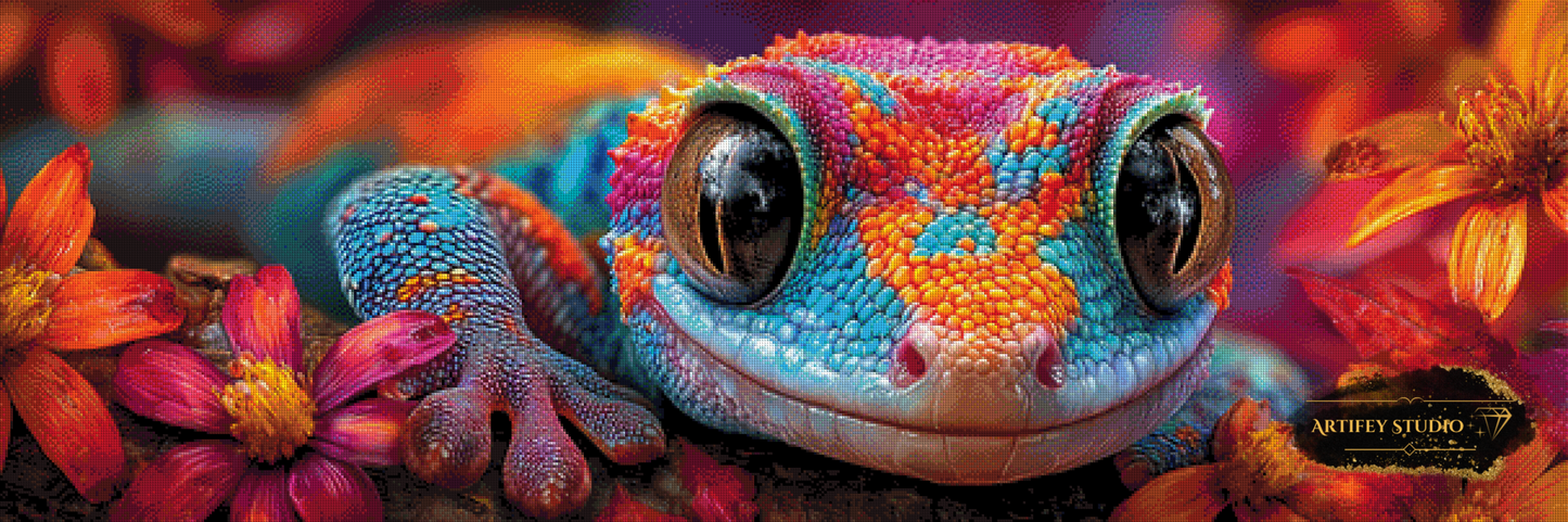 The Gecko´s Garden by Artifey 150x50 mit 360 Farben