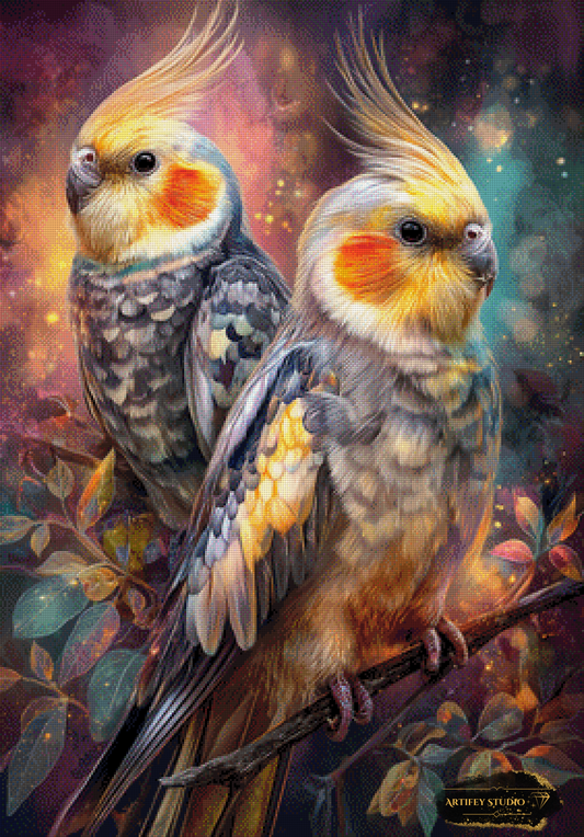 Geflügeltes Pärchen by Artifey 70x100 mit 260