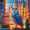Twilight Messenger by Artifey 100x100 mit 330 Farben - Artifey Studio