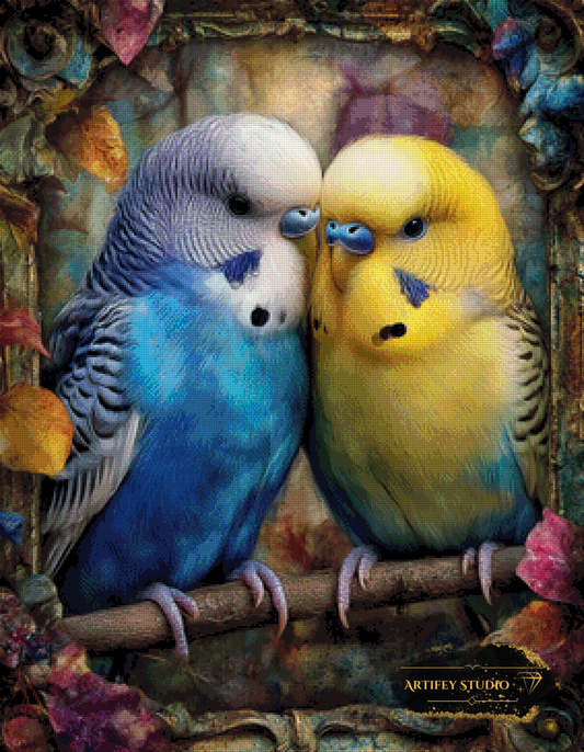 Wings of Tenderness by Morrigan 70x90 mit 240 Farben