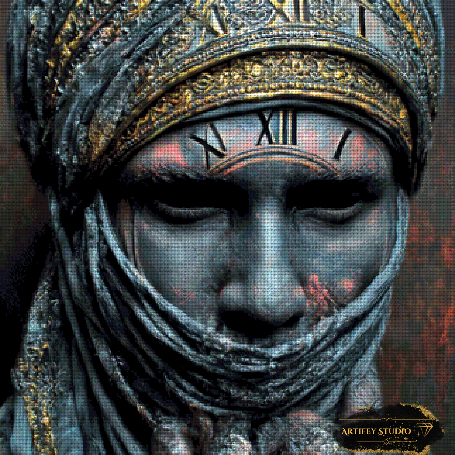 Silent hours by Skyler 80x80 mit 190 Farben