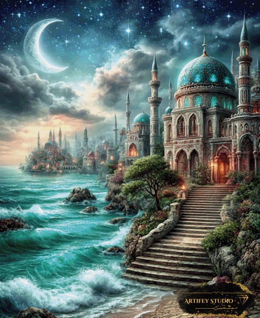 Silent City by LaViie 90x110 mit 230 Farben