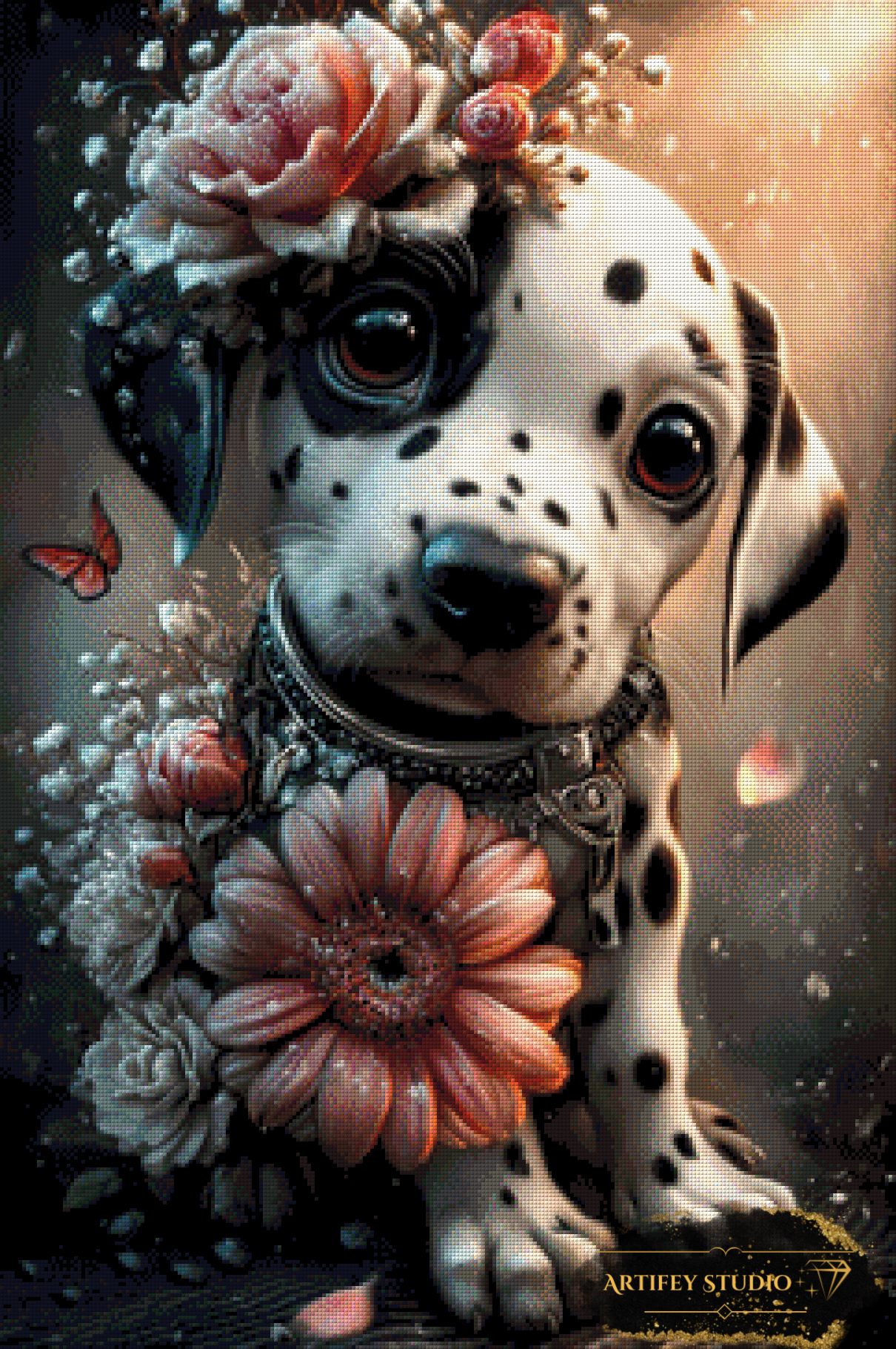 Punkteliebe by LaViie 60x90 mit 200 Farben