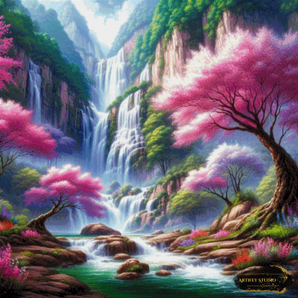 Hortus Caelestis de Pixxchicks 90x90 con 310 colores