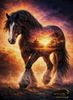 Naturgeist im Galopp by Pixxchicks 80x110 mit 150 Farben