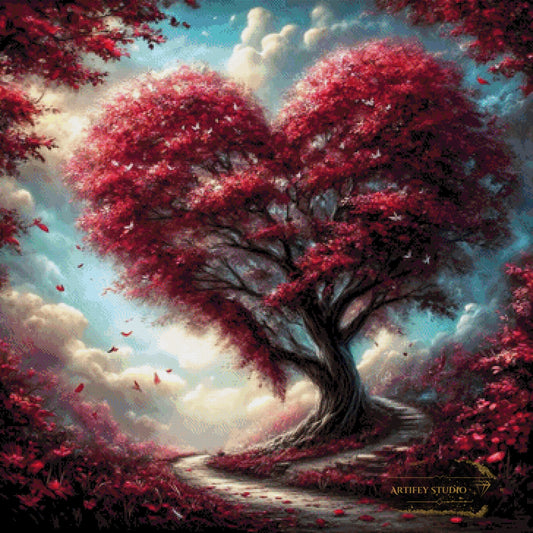 Tree of Love by LaViie 90x90 mit 200 Farben