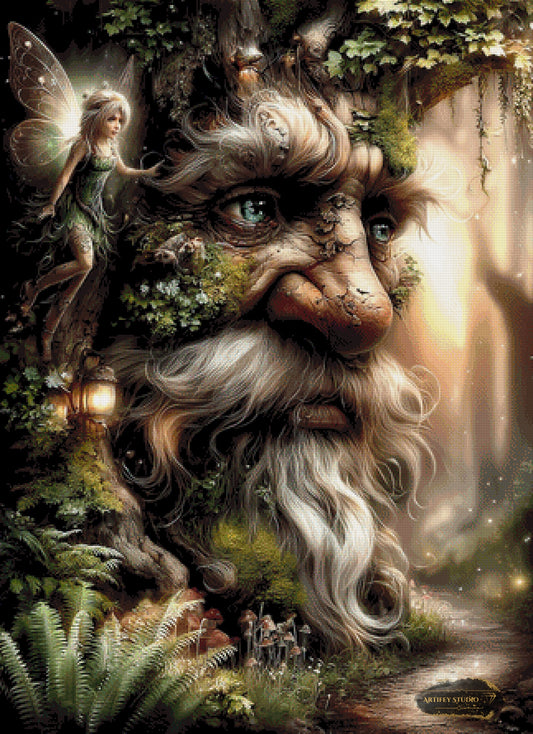 Waldväterchen by LaViie 80x110 mit 150 Farben