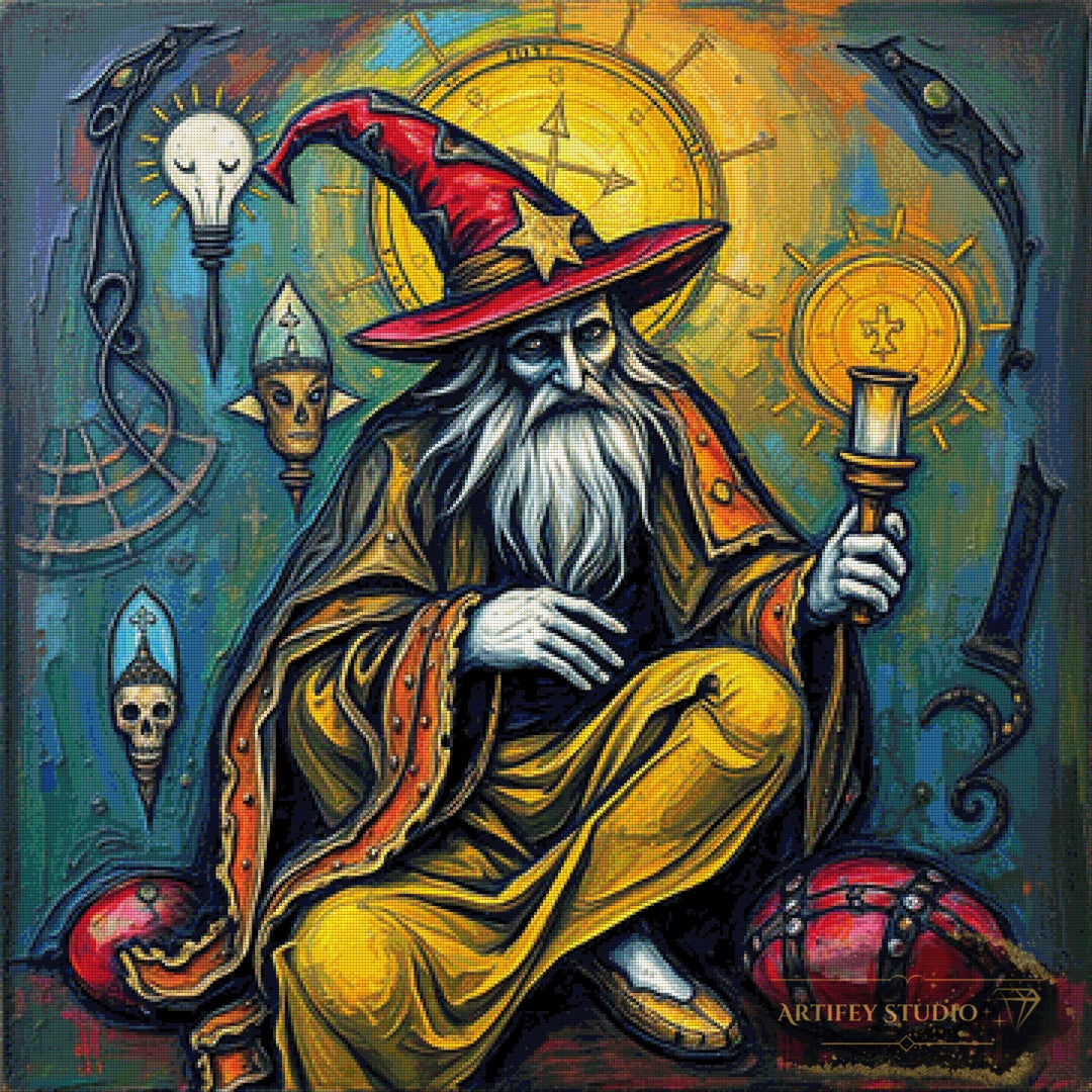 The Witcher by Skyler 90x90 mit 300 Farben - Artifey Studio