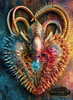 Bio Heart Parasite by Skyler 80x110 mit 350 Farben