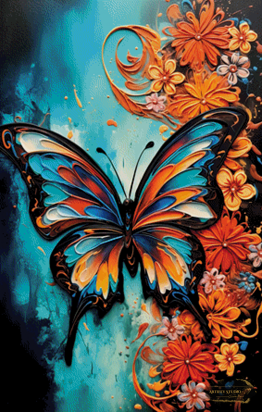 Flügelzauber by Pixxchicks 70x110 mit 270 Farben