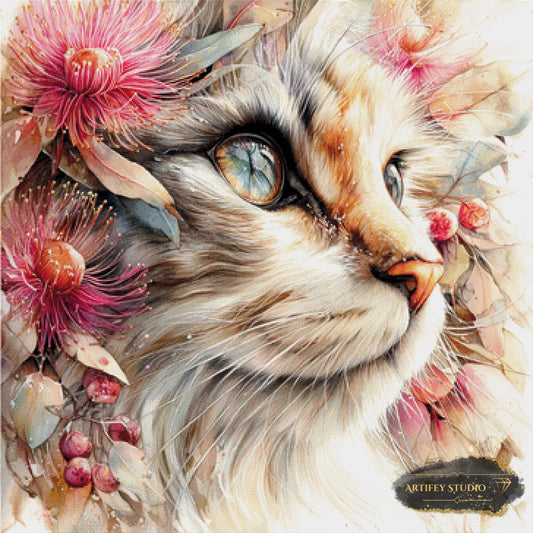 Kitty by Artifey 90x90 mit 250 Farben