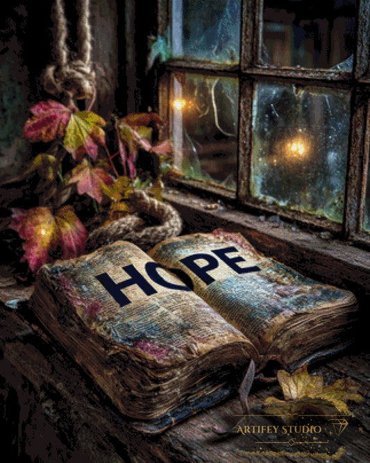 Book of Hope by Morrigan 80x100 with 200 colors
