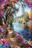 Blumenweg by Artifey 80x120 mit 370 Farben - Artifey Studio