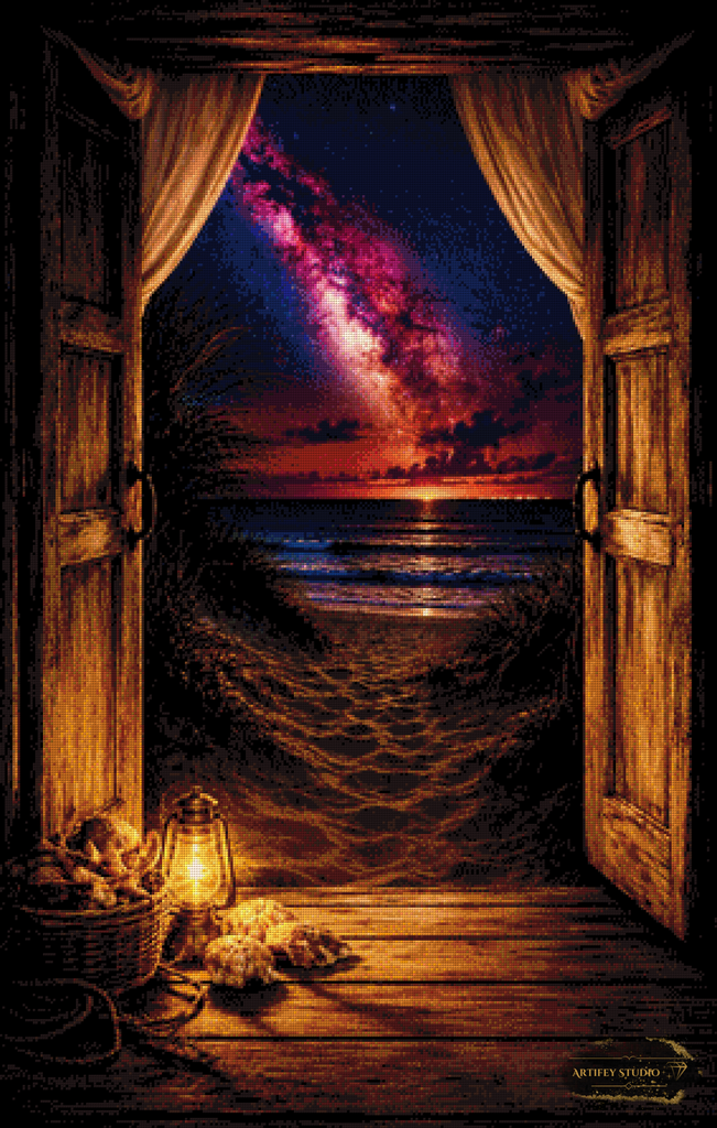When the Night Calls by Daye 70x110 with 150 colors