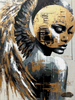 Angel of the Golden Light by LaViie 60x80 with 115 colors