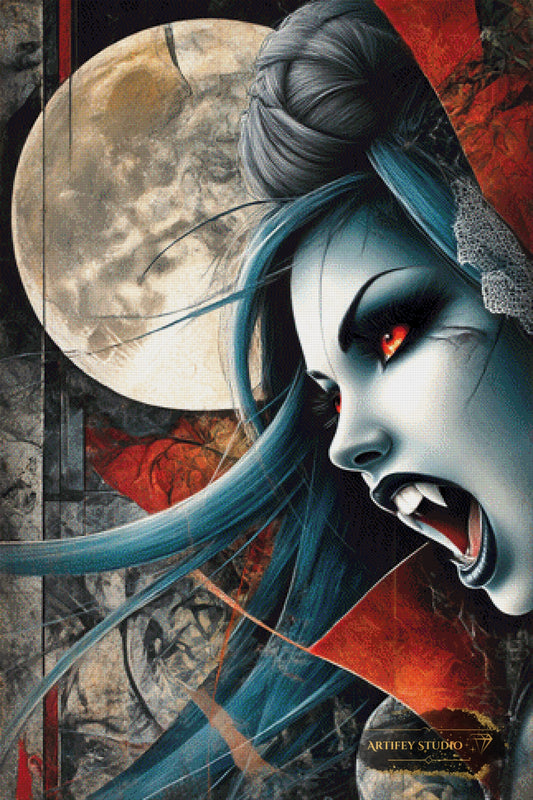 Vampire by Kaida 80x120 mit 210 Farben