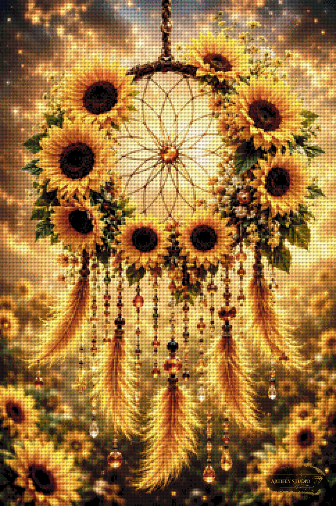 Sun catcher by Daye 60x90 with 145 colors