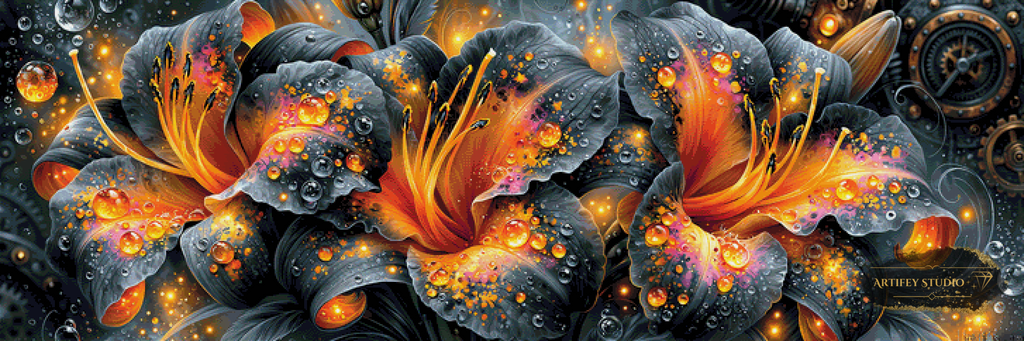 Lys de Feu by Artifey 180x60 mit 290 Farben