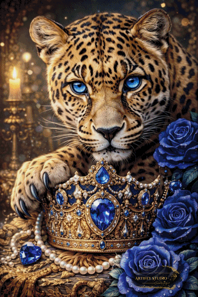 Royal Blue by Daye 80x120 mit 190 Farben