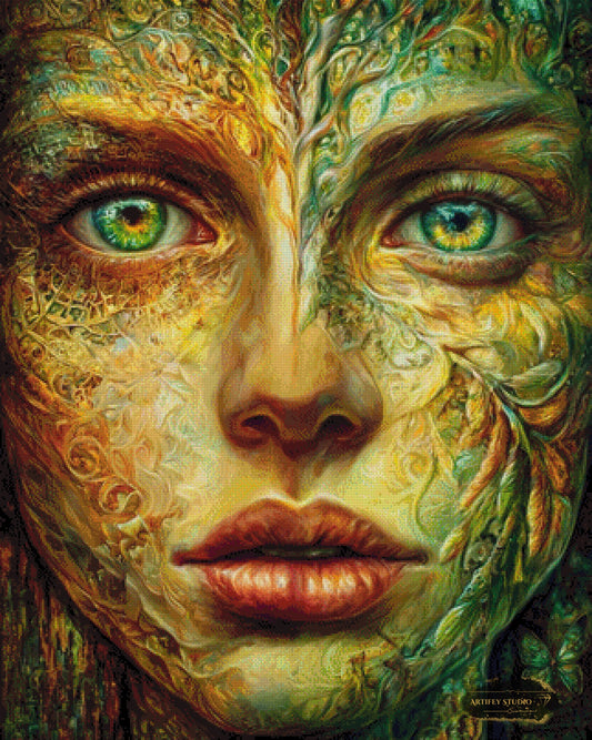 L´anima verde by Skyler 80x100 mit 180 Farben