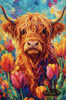 Highland Bloom de Daye 60x90 con 340 colores