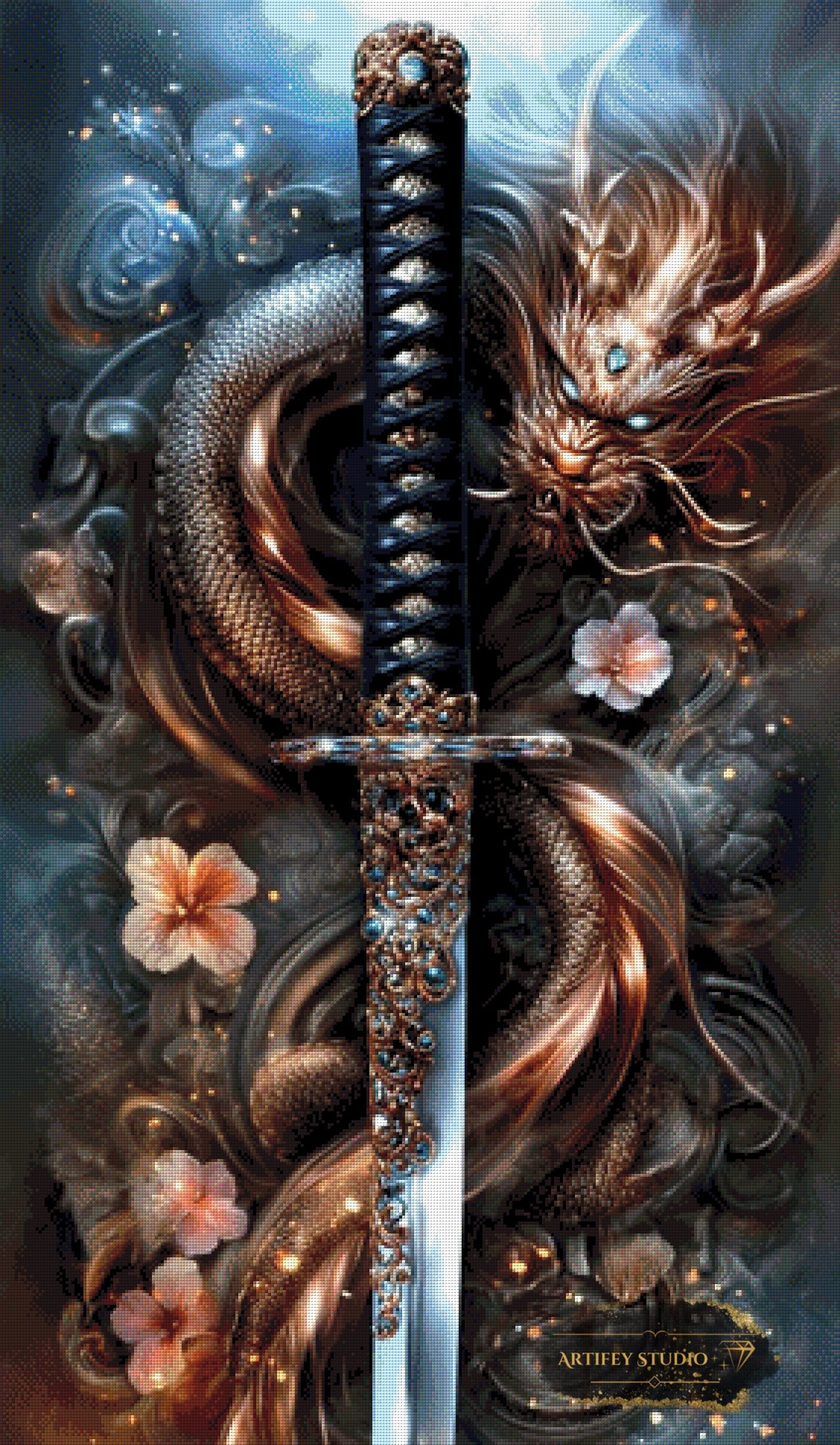 Ryuu Ken by LaViie 70x120 mit 200 Farben