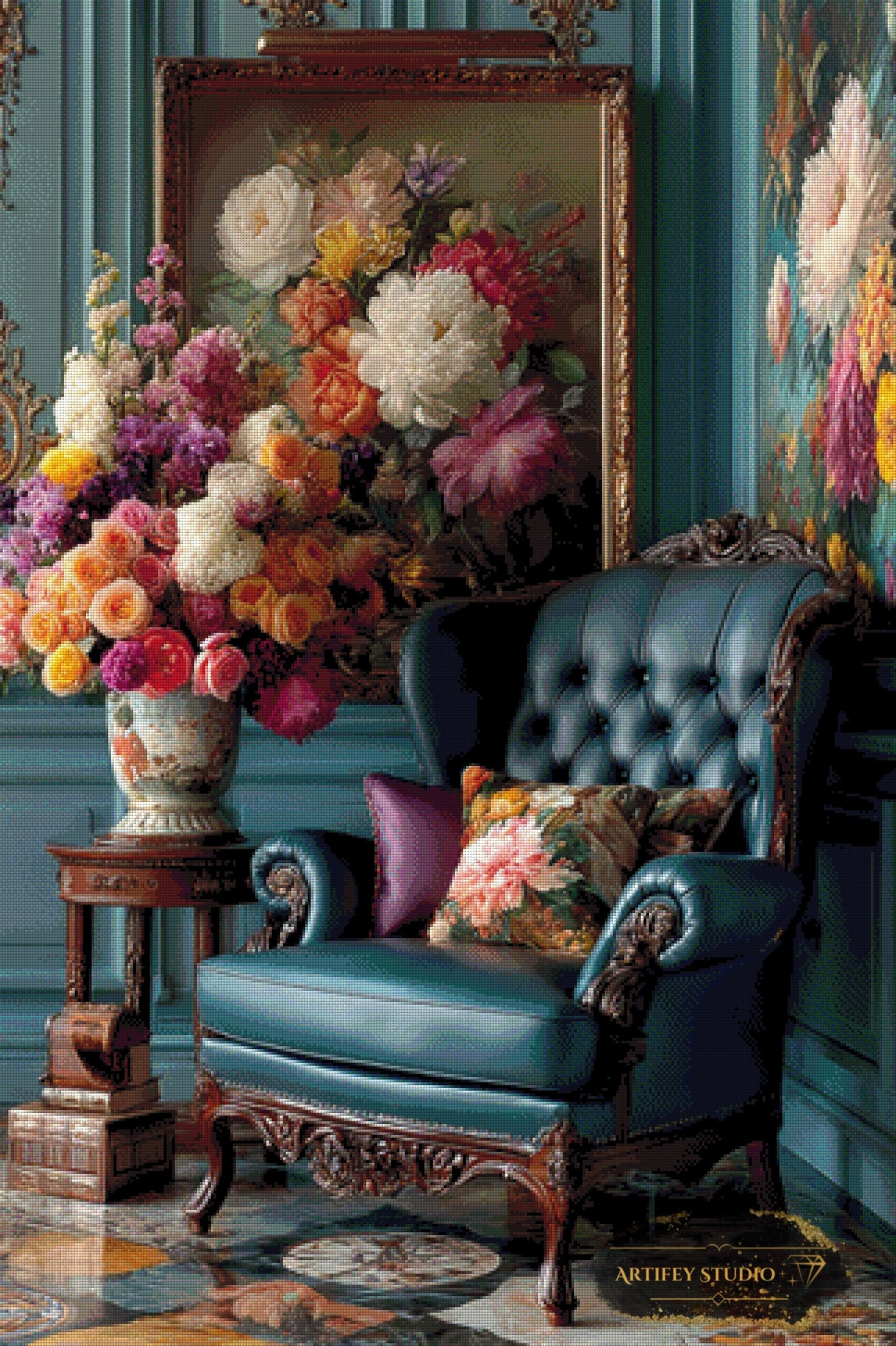 Baroque Reverie by Skyler 80x120 mit 270 Farben