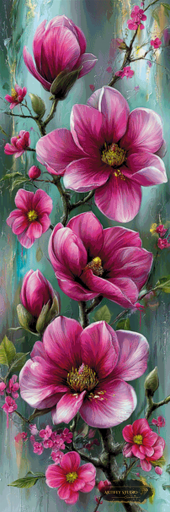 Pure Magnolia by Skyler 50x150 with 240 colors