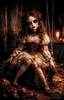 The Doll Girl by Daye 70x110 with 100 colors