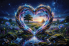 Heartbeat of Nature by MAD 120x80 with 260 colors