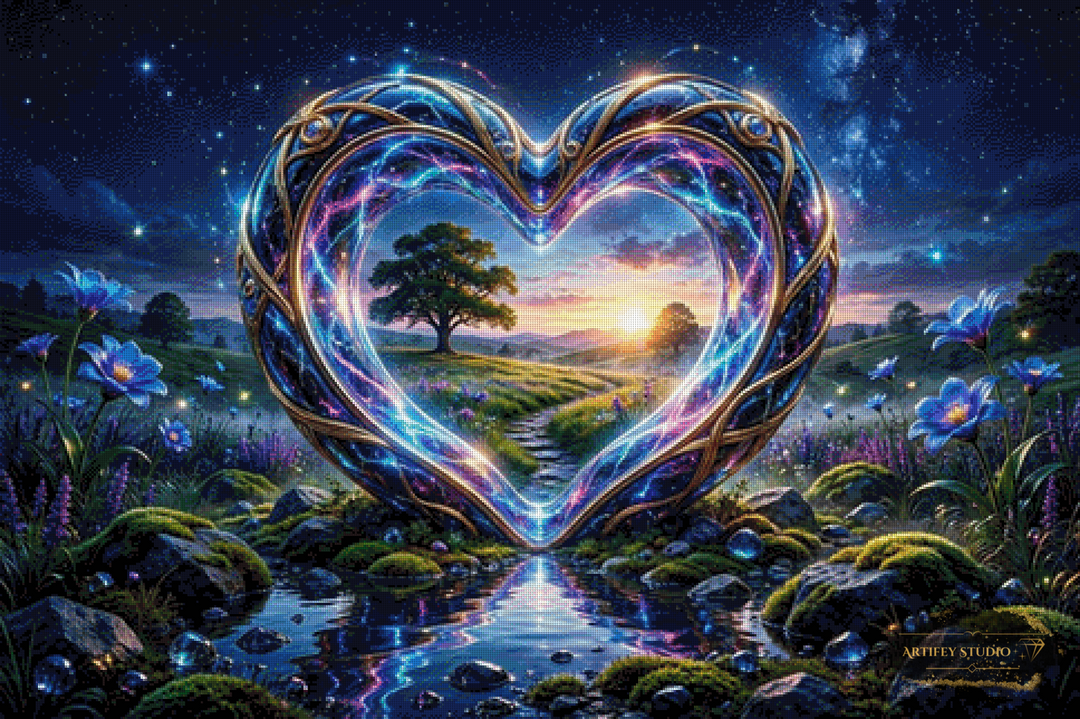 Heartbeat of Nature by MAD 120x80 with 260 colors