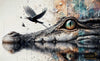 Ancient Gaze by MAD 130x80 mit 170 Farben Artifey Studio